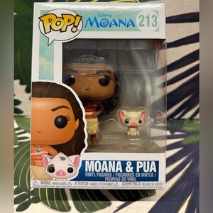Funko Pop Disney Moana and Pua 213 NIB